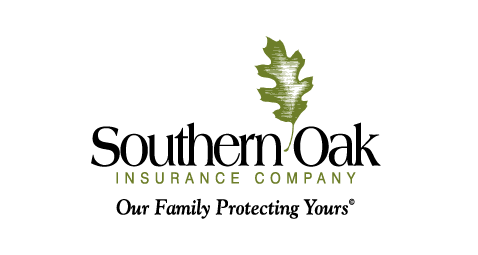 Green oak leaf insurance company logo